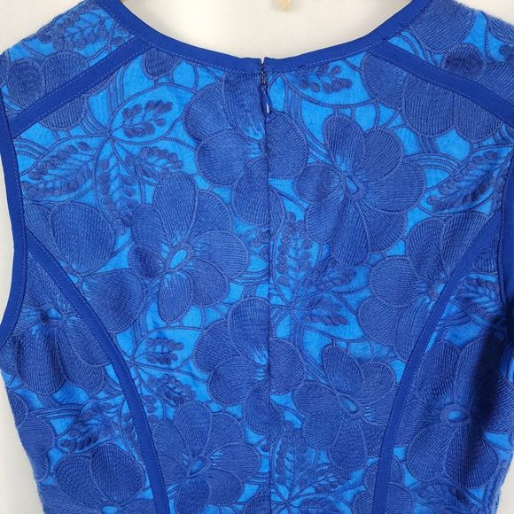Cynthia Steffe Eleonara Floral Embroidered Sheath Dress - Picture 3 of 6